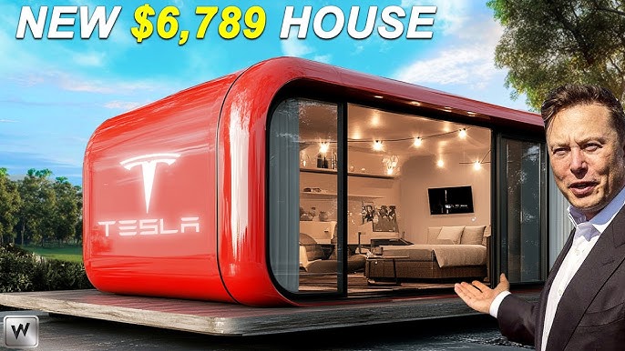 2025 Tesla Tiny House FINALLY HIT The Market: Exterior | Interior | Price - Details Here!