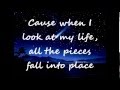 Westlife- Written in the stars lyrics