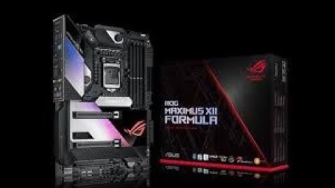 UNBOXING ASUS ROG MAXIMUS XII FORMULA GAMING MOTHERBOARD // WITH RGB TEST //