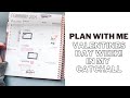 Plan With Me | Valentines day in my Catchall | Planner Envy