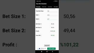 Doppelchance mit Surebet Calculator ausrechnen