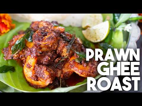 Prawn Ghee Roast | Spicy, Tangy & Loaded with Ghee! 🍤 | Kravings