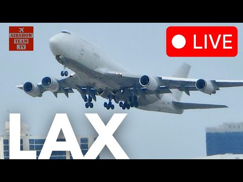 LIVE LAX Airport Jumbo Jets & Unique Aircraft #Planespotting IRL Tuesday August 26, 2025