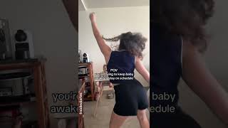 Trying To Keep Baby Awake With My Dancing. Happy Babies Kidz View