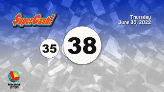 Wisconsin Lottery Evening Draw 06/30/2022