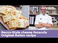 RECCO-STYLE CHEESE FOCACCIA - Traditional Italian Recipe