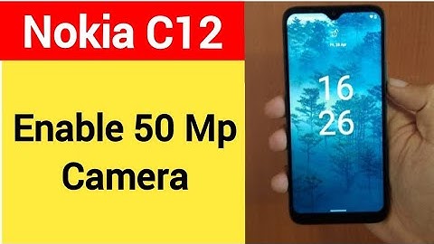 How to enable 50 Mp camera Nokia mobile, Nokia C12 me high quality photo kaise khinche