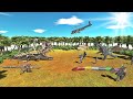 MUTANTS VS ROBOTICS | Strong Battle | Animal Revolt Battle Simulator ARBS