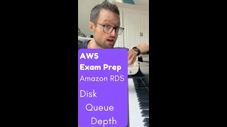 Know this Amazon RDS detail #examprep -- DiskQueueDepth spike