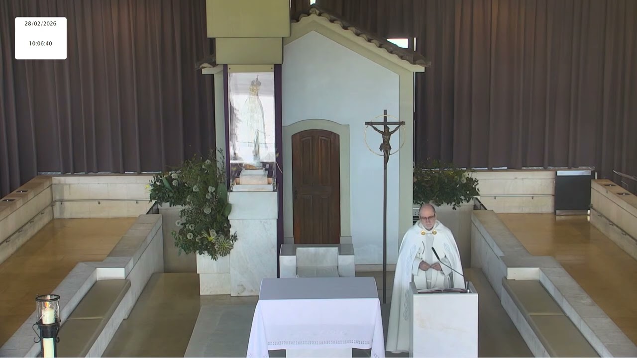 Terço a Nossa Senhora de Fátima desde a Capelinha das Aparições 28.02.2026