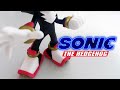 How to make Shadow the hedgehog | Clay Tutorial | Timelapse | AIR snow🔥