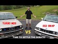 BMW E30 TURBO M20 VS. S52 SWAPPED E30: Which one is better?