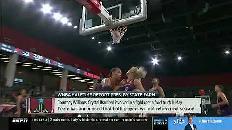 Renee Montgomery addresses Courtney Williams situa...