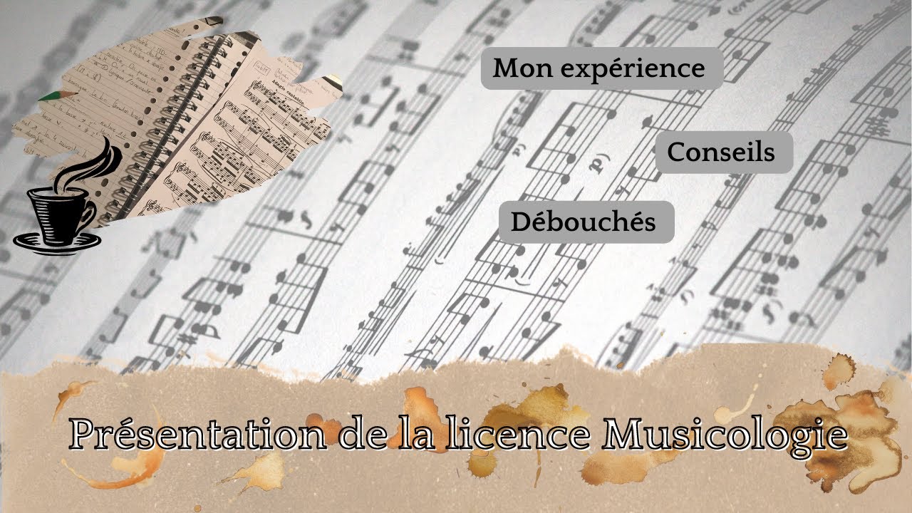 Présentation de la licence Musicologie