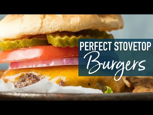 How to Make a Burger on the Stove