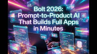 Bolt 2026: Prompt-to-Product AI That Builds Full Apps in Minutes