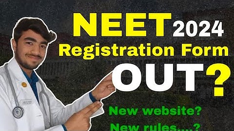 NEET 2024 Application Form out😲| New website for Registration NEET 2024| NTA NEET 2024 Latest News🔥🔥