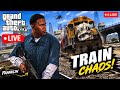 Franklin’s CRAZY Train Adventure in GTA 5!