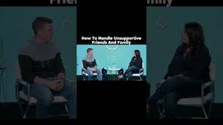 How to handle unsupportive friends and family | @natashahazlett