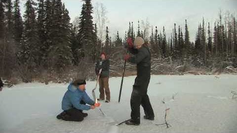 Arctic Lake Methane Ignited by Katey Walter Anthony