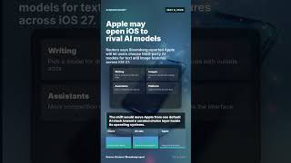 AI News Short: Apple May Open iOS to Rival AI Models
