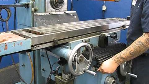 NICE!! SHARP 11" x 51" UNIVERSAL MILLING MACHINE - #VH3 - NICELY TOOLED