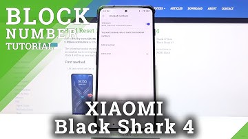 How to Block Unwanted Caller on Xiaomi Black Shark 4 - Blacklist Creation