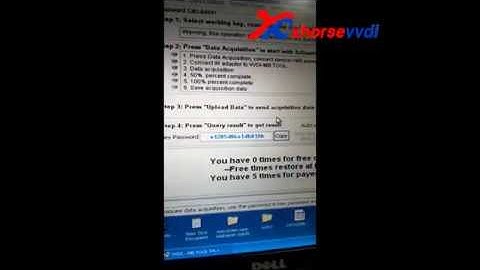 VVDI MB Tool Power Adapter W210 Test Video