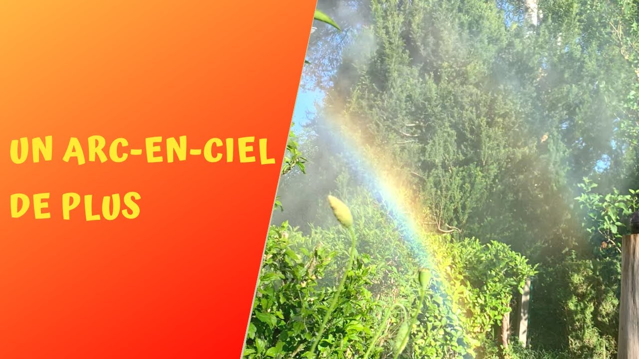 Un arc-en-ciel 3D pour mercredis pluvieux