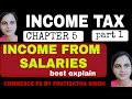INCOME FROM SALARIES | INCOME FROM SALARY | CHAPTER 5 | PART 1 | COMMERCE PS.