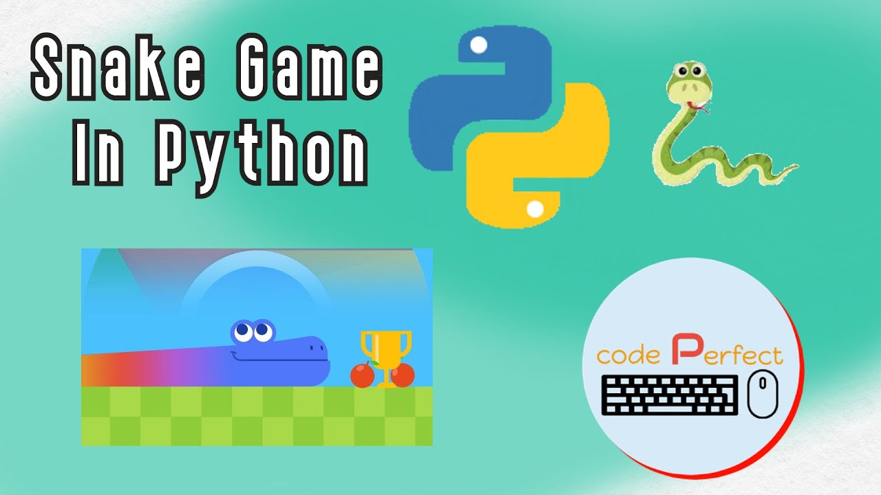 Snake Game in Python in under 12 Minutes with Code Download | #python # ...