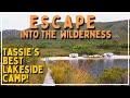 Tasmanias best off grid free camp  paradise in the wilderness  steam railway and mount field np