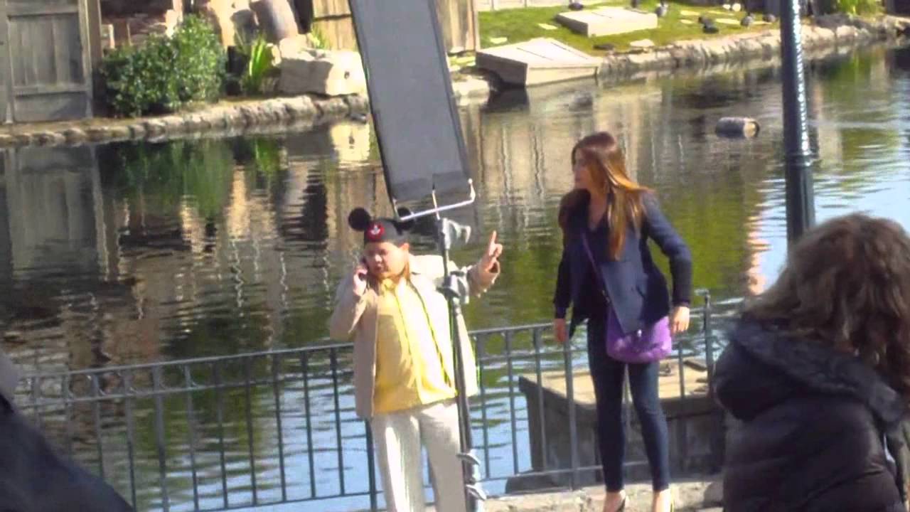 ABC's 'Modern Family' Films At Disneyland 2292012 YouTube
