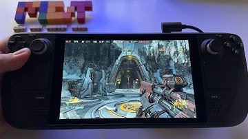 Doom Eternal + Ray Tracing on Steam Deck | Steam OS | gameplay & on/off comparison