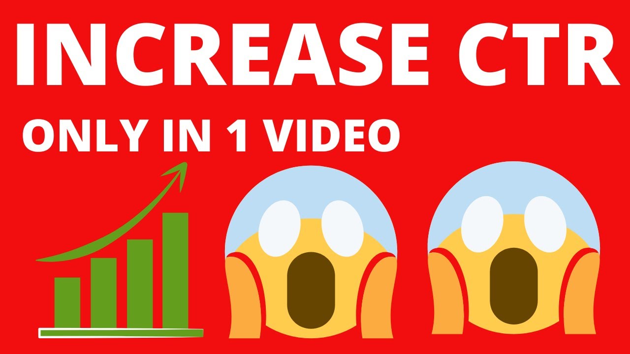 INCREASE CTR IN 1 VIDEO ONLY||HOW TO INCREASE CLICK TROUGH RATE FAST||software zone official