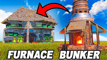 RUST - FOUR BUNKERS ( LARGE FURNACE BASE DESIGN )