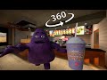 Buying The Grimace Shake In 360/VR