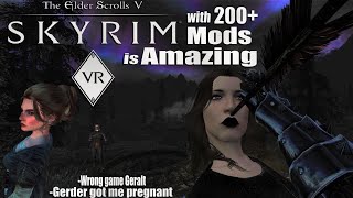 SKYRIM VR with Mods makes you Question Reailty in 4K