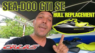 2021 SeaDoo GTI SE Hull Replacment + Sea Doo Jetski tech tips + Sea-Doo mechanic | Calas World Ep14 Profile