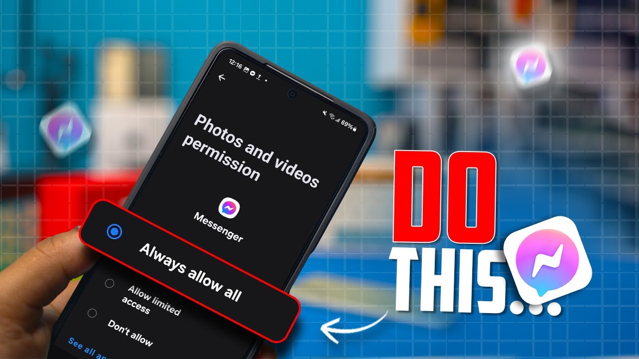 How to Allow Messenger Access to Photos on Android | Enable Photo Permissions for Messenger