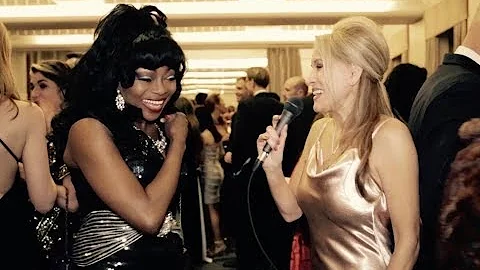 CINDY HARVEY INTERVIEWS CELEBRITIES @ 'A NIGHT TO ...