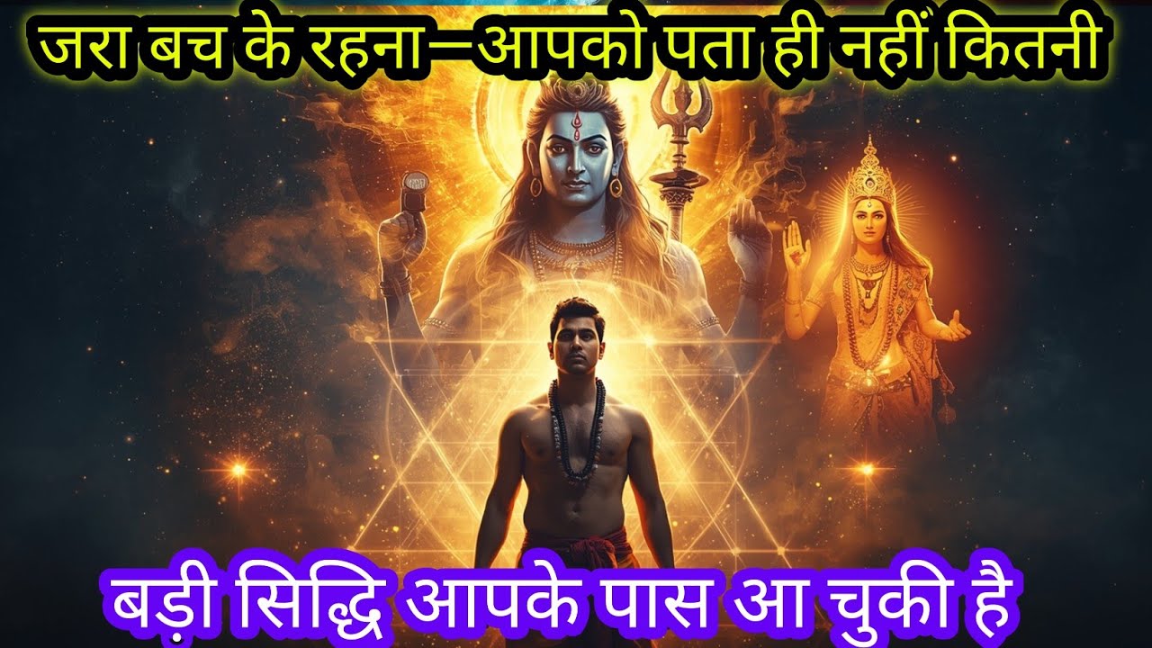 22:22🕉जरा बच के रहना—आपको पता ही नहीं कितनी बड़ी सिद्धि आपके पास आ चुकी है🚩Mahadev ji ka Sandesh