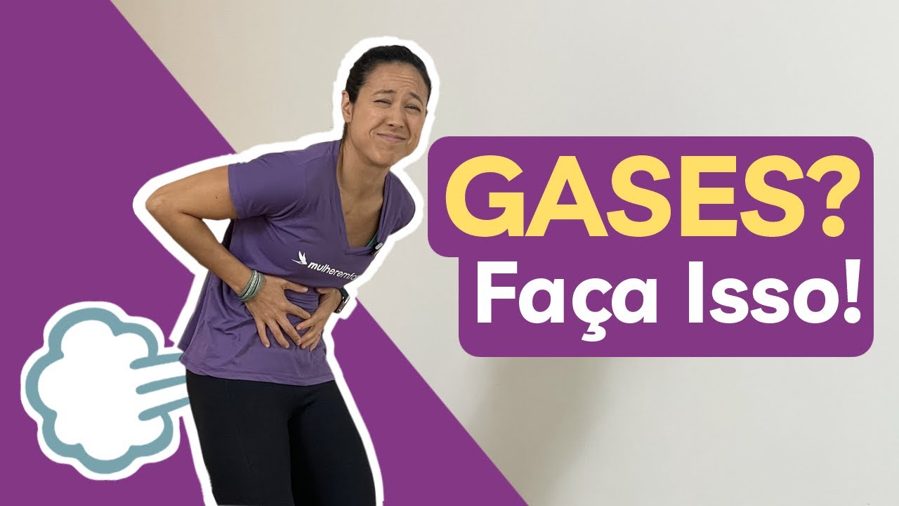 Exercícios para Diminuir os Gases - YouTube