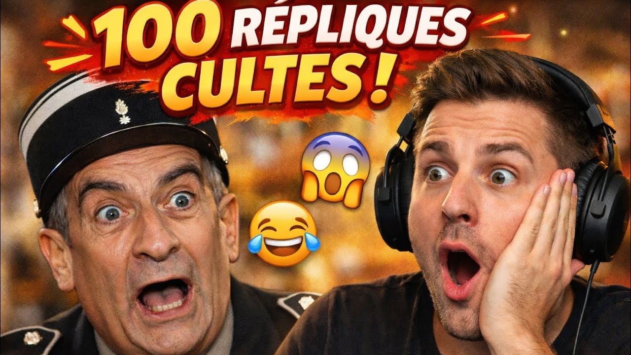 100 Répliques Cultes de Louis de Funès – Ma Réaction Épique ! 😂”