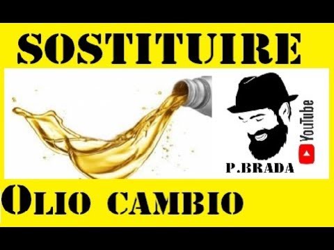 Sostituzione olio del cambio di un'auto Fai da te by Paolo Brada DIY -  YouTube
