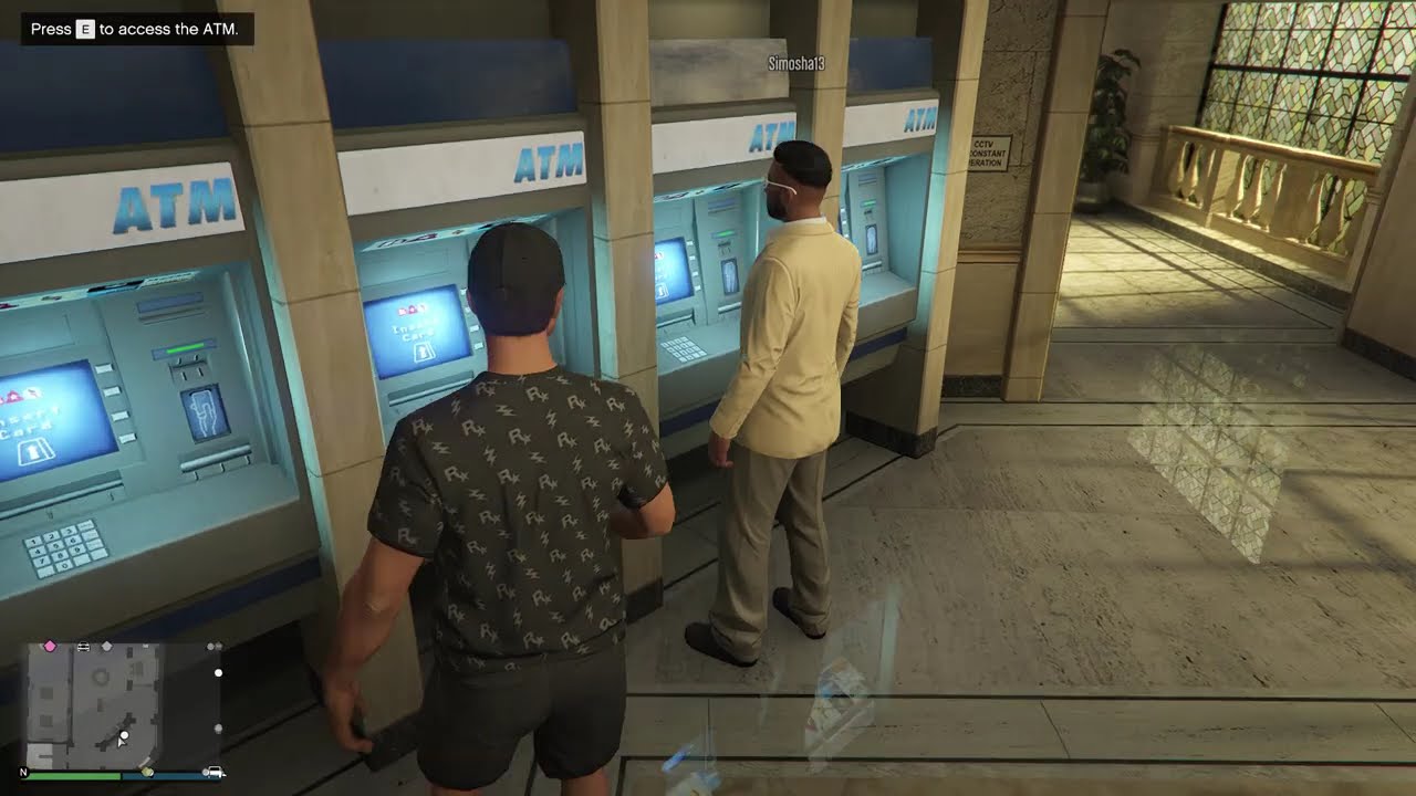 After Almost 4000 Hours I Found Someone Actually Using ATMs GTA 