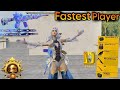 "⚡ Can Anyone Beat This Speed? Fastest player PUBG Mobile!"
