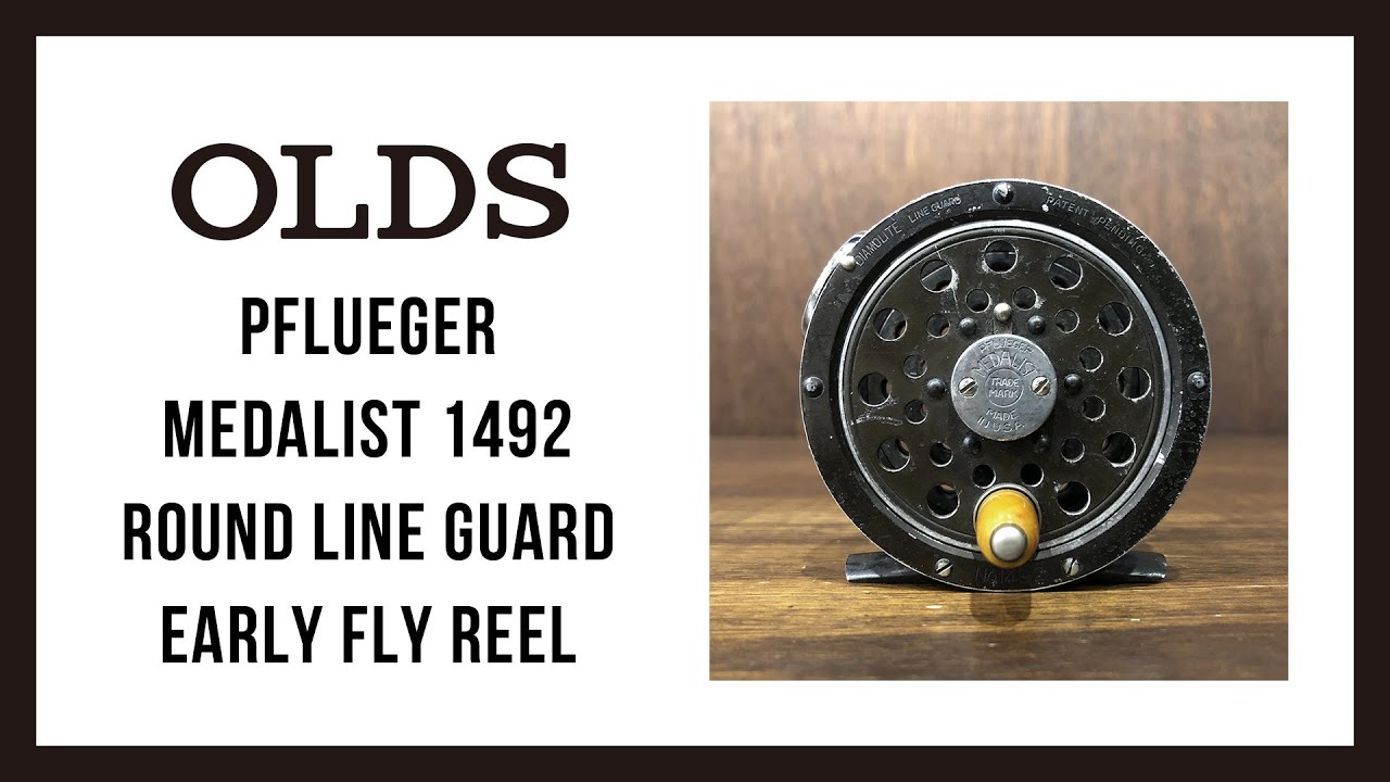 Pflueger Medalist 1492 Round Line Guard Early Fly Reel｜フルーガー