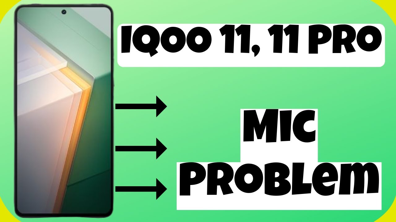 IQOO 11, 11 Pro Mic Problem || Mic Not working issue Fixed