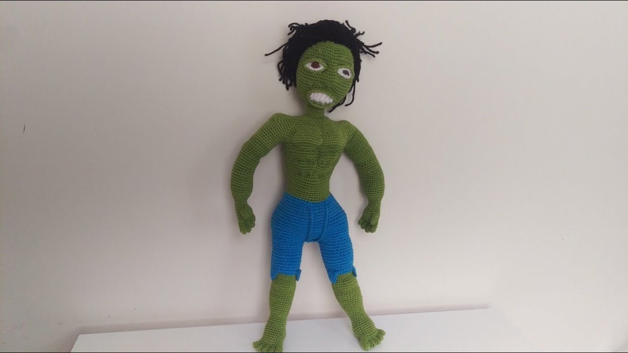 4: Халк Амигуруми Той | Самодельная Игрушка Чуда